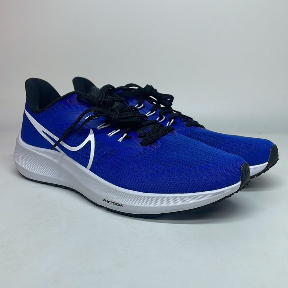 Men’s Nike Air Zoom Pegasus 39 Running Blue/White DH4071-400 USED Tried on Sz12 - Picture 2 of 12